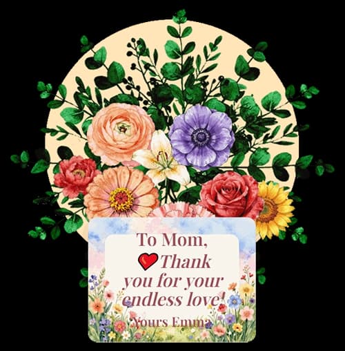 DigiBouquet hero bouquet preview